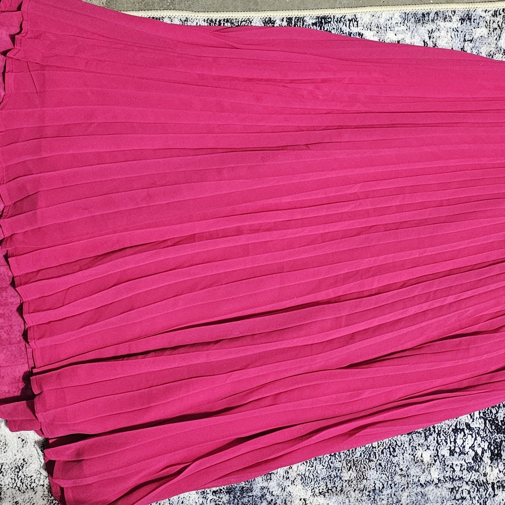 a new day Vibrant Pink A-Line Skirt